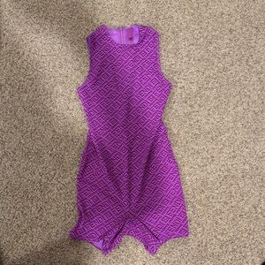 FENDI X SKIMS | SLEEVELESS MID THIGH BODYSUIT | COLORADO